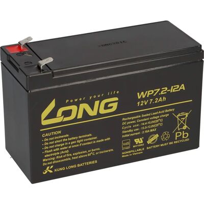 KungLong - WP7.2-12 - 12V - 7.2Ah - USV-Batterie KungLong - WP7.2-12 - 12V - 7.2Ah - USV-Batterie