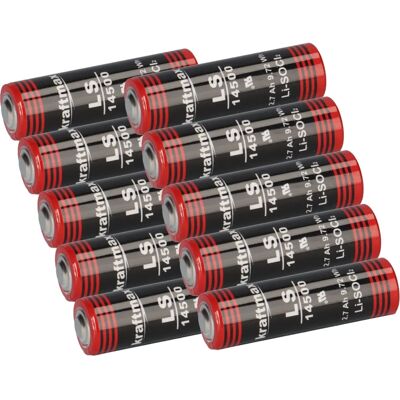 Kraftmax - LS14500 ER14505 AA - 3.6V - Batterie Kraftmax - LS14500 ER14505 AA - 3.6V - Batterie