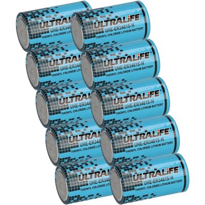Ultralife - UHE-ER34615 D - 3,6V - 19000mAh - Batterie Ultralife - UHE-ER34615 D - 3,6V - 19000mAh - Batterie