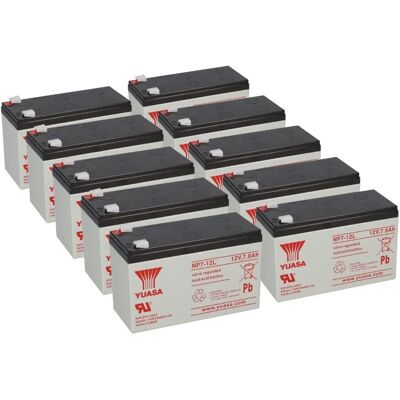 Yuasa NP7-12L Pb 12V 7Ah - Faston 6,3mm - Batterie Yuasa NP7-12L Pb 12V 7Ah - Faston 6,3mm - Batterie