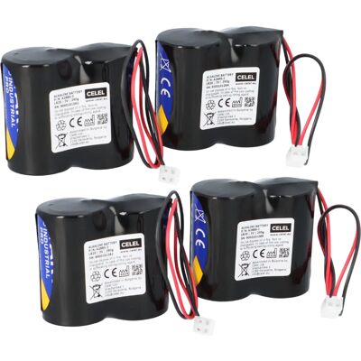 Akkuman - 4er SET - LR20 3V - Stecker - Batteriekasten Akkuman - 4er SET - LR20 3V - Stecker - Batteriekasten