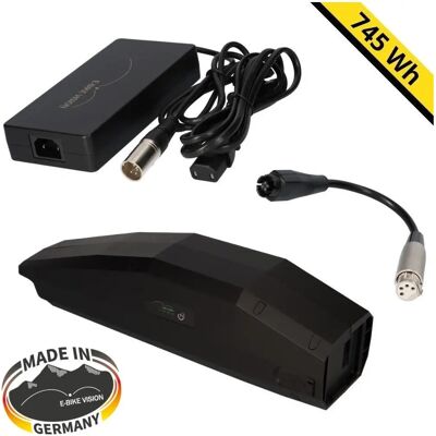 E-Bike Vision - Power Pack 36V 20,7Ah - 745Wh - Batterie E-Bike Vision - Power Pack 36V 20,7Ah - 745Wh - Batterie