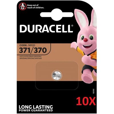 Duracell - D371/370 Uhrenbatterie - 1.55V - 40mAh - Battery Duracell - D371/370 Uhrenbatterie - 1.55V - 40mAh - Battery