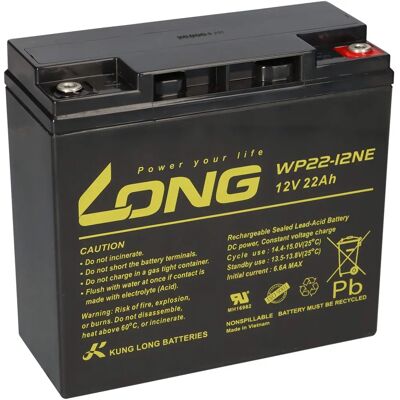 Kung Long WP22-12NE 12V 22Ah Batterie Kung Long WP22-12NE 12V 22Ah Batterie