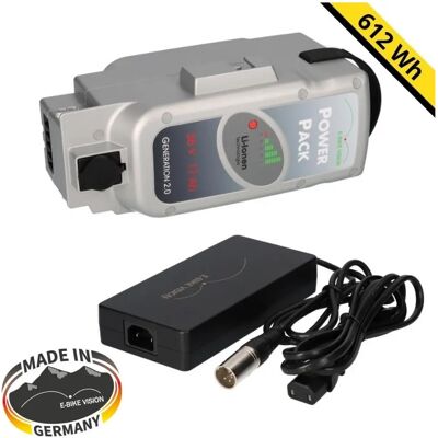 E-Bike Vision - Power Pack - 36V 17Ah - Batteriepack E-Bike Vision - Power Pack - 36V 17Ah - Batteriepack