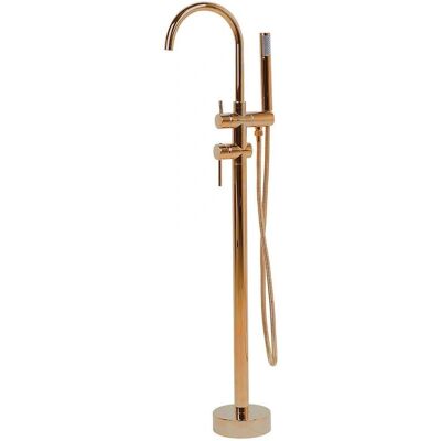 Miscelatore per vasca indipendente in rame Beliani - Design moderno Miscelatore per vasca indipendente in rame Beliani - Design moderno