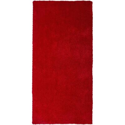 Beliani Modelo xx80 Alfombra rectangular shaggy roja - Alfombra Beliani Modelo xx80 Alfombra rectangular shaggy roja - Alfombra