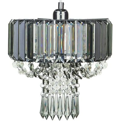 Lámpara Colgante Gris Acrílico Cristal - Lámpara de Techo Lámpara Colgante Gris Acrílico Cristal - Lámpara de Techo