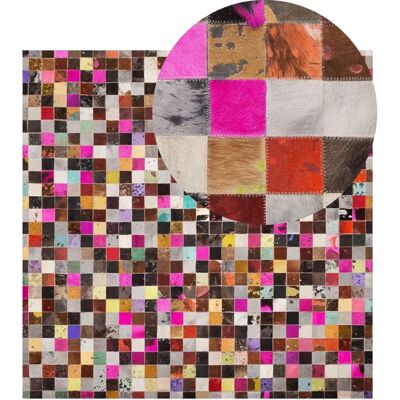 Beliani Monivärinen matto 200 x 200 cm - Matto Beliani Monivärinen matto 200 x 200 cm - Matto