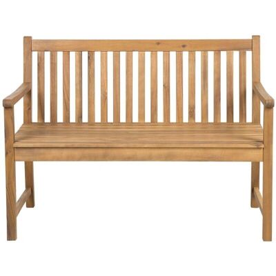 panchina da giardino VIVARA - 120 cm Legno di Acacia Rustico per Esterni panchina da giardino VIVARA - 120 cm Legno di Acacia Rustico per Esterni