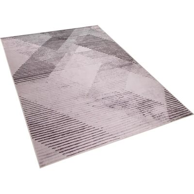 Alfombra Rosa en Poliéster 160 x 230 cm - Alfombra Alfombra Rosa en Poliéster 160 x 230 cm - Alfombra