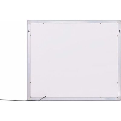 Specchio a Parete LED Beliani Argento - Specchio a Parete Specchio a Parete LED Beliani Argento - Specchio a Parete
