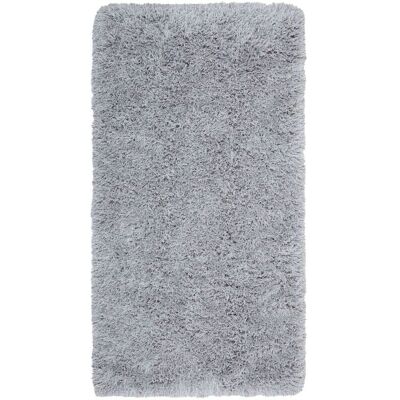 Alfombra shaggy de pelo largo gris claro - 80x150cm - Beliani Alfombra shaggy de pelo largo gris claro - 80x150cm - Beliani