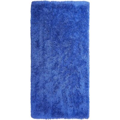 Alfombra Azul Peluda Beliani - Rectangular 80x150cm Alfombra Azul Peluda Beliani - Rectangular 80x150cm
