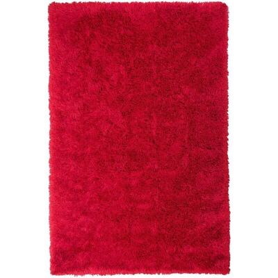 Alfombra Shaggy - Rojo - 160 x 230 cm - Rectangular Alfombra Shaggy - Rojo - 160 x 230 cm - Rectangular