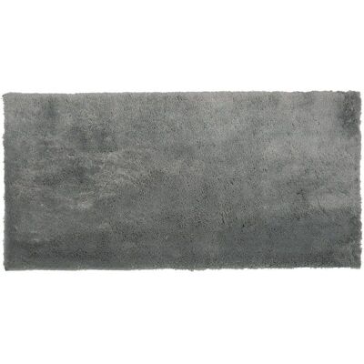 Alfombra de Felpa Gris Claro Beliani Evren - Alfombra Alfombra de Felpa Gris Claro Beliani Evren - Alfombra