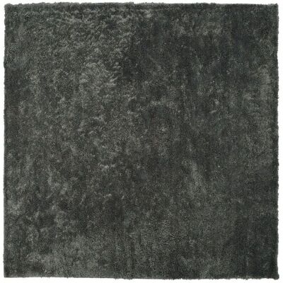 Alfombra de Pelo Largo Gris Oscuro de Beliani - Alfombra Alfombra de Pelo Largo Gris Oscuro de Beliani - Alfombra
