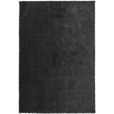 Alfombra de pelo largo negra Beliani Evren - 140x200 cm Alfombra de pelo largo negra Beliani Evren - 140x200 cm