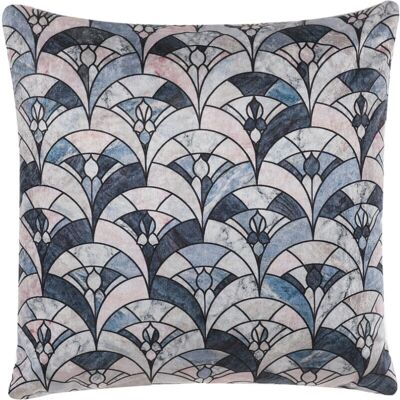 Coussin Beliani Motif Échelle Multicolore 45x45cm - Coussin - Publicité Coussin Beliani Motif Échelle Multicolore 45x45cm - Coussin - Publicité