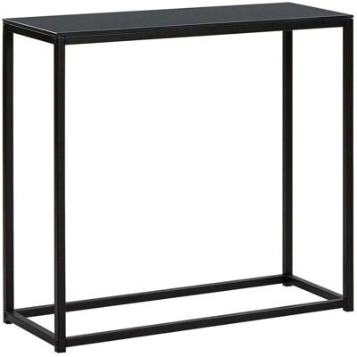 Tavolo console nero Beliani - Arredo moderno soggiorno Tavolo console nero Beliani - Arredo moderno soggiorno