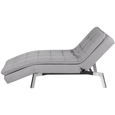 Beliani Vaaleanharmaa Samettituoli - Moderni Glam-tyyli Beliani Vaaleanharmaa Samettituoli - Moderni Glam-tyyli