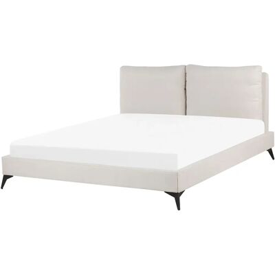 Beliani Melle Vaaleabeige Sänky - EU Super King, 180x200 cm Beliani Melle Vaaleabeige Sänky - EU Super King, 180x200 cm