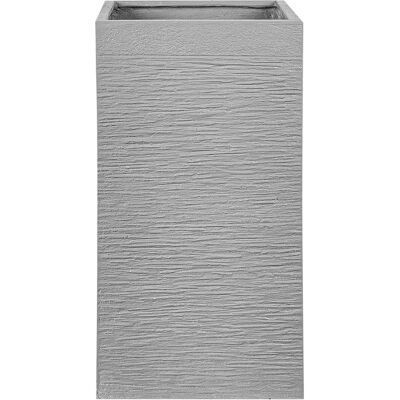 Vaso Beliani DION - Grigio, 40x77cm, Stile Moderno Vaso Beliani DION - Grigio, 40x77cm, Stile Moderno