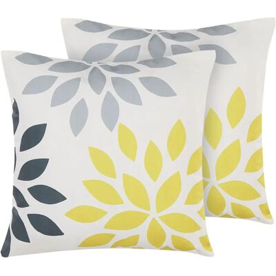 Beliani Extérieur Coussins RIALE - Motif Floral - 45x45cm - 2 Pièces - Publicité Beliani Extérieur Coussins RIALE - Motif Floral - 45x45cm - 2 Pièces - Publicité