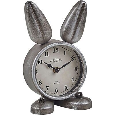 Beliani Metall Hasen-Uhr - Modernes Dekor Beliani Metall Hasen-Uhr - Modernes Dekor