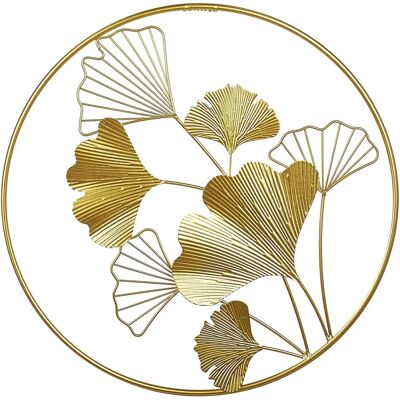 Beliani Wanddekoration Blumen Blätter im Rahmen Wandkunst - Wanddekor Beliani Wanddekoration Blumen Blätter im Rahmen Wandkunst - Wanddekor