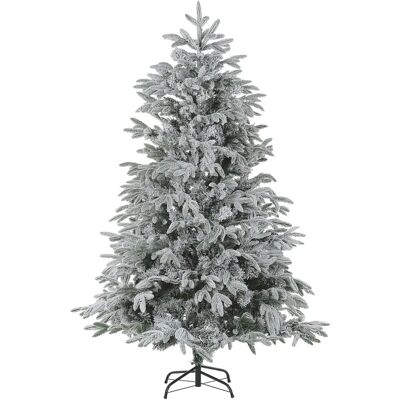 Beliani Weiße Künstliche Weihnachtsbaum - Schneebedeckt, 210cm - Skandinavischer Stil Beliani Weiße Künstliche Weihnachtsbaum - Schneebedeckt, 210cm - Skandinavischer Stil