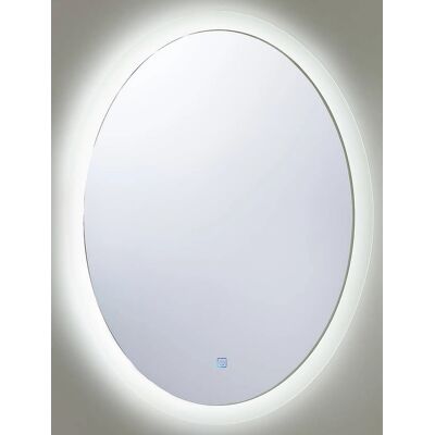 Beliani Wandspiegel mit LED Silber 60 x 80 cm Rechteckig Beleuchtet - Badspiegel Beliani Wandspiegel mit LED Silber 60 x 80 cm Rechteckig Beleuchtet - Badspiegel
