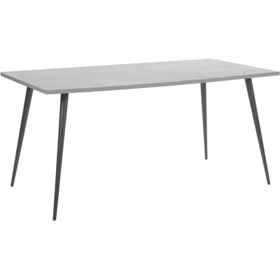 Table à manger en béton gris SANTIAGO de Beliani - Moderne 6 personnes - Publicité Table à manger en béton gris SANTIAGO de Beliani - Moderne 6 personnes - Publicité