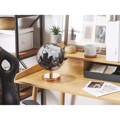 Globo Beliani Bianco e Nero 28 cm - Globo Decorativo Globo Beliani Bianco e Nero 28 cm - Globo Decorativo