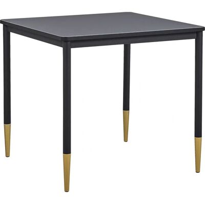 Tavolo da pranzo MDF nero Beliani - Tavolo da pranzo Tavolo da pranzo MDF nero Beliani - Tavolo da pranzo