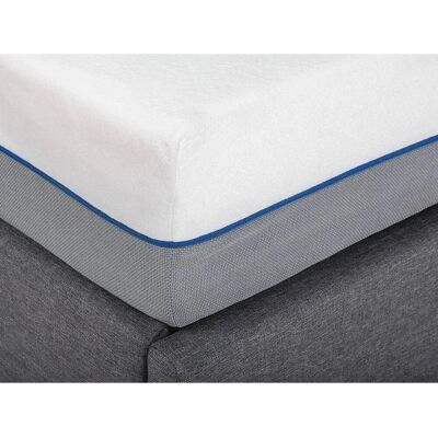 Beliani Memory Foam Mattress Weiß Grau Super King 180x200 - Matratze Beliani Memory Foam Mattress Weiß Grau Super King 180x200 - Matratze