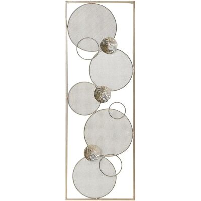 Décoration murale Beliani TUNGSTEN - Métal Or Rectangulaire 90x31 - Décoration murale - Publicité Décoration murale Beliani TUNGSTEN - Métal Or Rectangulaire 90x31 - Décoration murale - Publicité