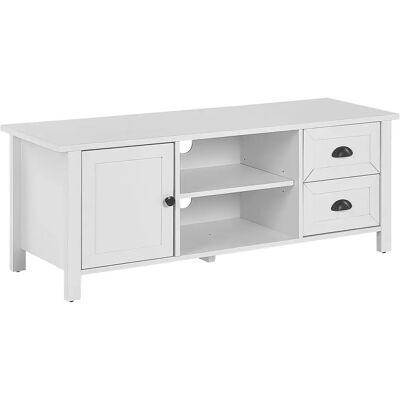 Beliani HONOLULU Blanc Mueble de TV - TV Stand Beliani HONOLULU Blanc Mueble de TV - TV Stand