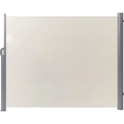 Beliani Seiten Markise Beige Polyester 160 x 300 cm - Seiten Markise Beliani Seiten Markise Beige Polyester 160 x 300 cm - Seiten Markise