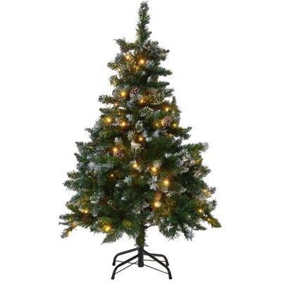 Beliani Dunkelgrüne Vorbeleuchtete Weihnachtsbaum - Weihnachtsbaum Beliani Dunkelgrüne Vorbeleuchtete Weihnachtsbaum - Weihnachtsbaum