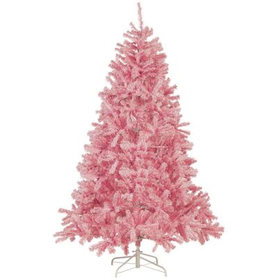 Beliani Pink FARNHAM joulukuusi - Keinotekoinen 210 cm - Perinteinen juhlakoriste Beliani Pink FARNHAM joulukuusi - Keinotekoinen 210 cm - Perinteinen juhlakoriste