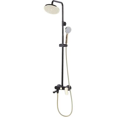 Beliani GURARA Messing Regendusche Set - Modern Badezimmerausstattung Beliani GURARA Messing Regendusche Set - Modern Badezimmerausstattung