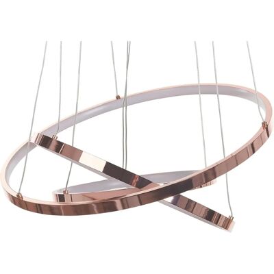 Lampada a Sospensione LED Beliani Oro Rosa Stile Glamour - Lampada Pendante Lampada a Sospensione LED Beliani Oro Rosa Stile Glamour - Lampada Pendante