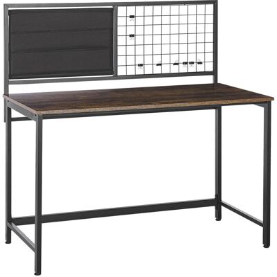 Bureau noir Beliani avec tableau de notes - Bureau - Publicité Bureau noir Beliani avec tableau de notes - Bureau - Publicité