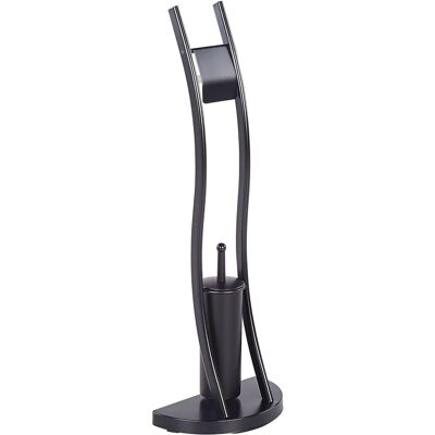Support de papier toilette et brosse Beliani SOACHA - Accessoires de salle de bain modernes - Publicité Support de papier toilette et brosse Beliani SOACHA - Accessoires de salle de bain modernes - Publicité