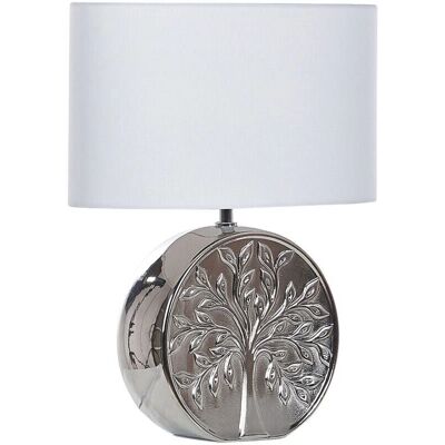 Beliani KHERLEN Silber Keramik Tischlampe - Schlafzimmer & Wohnzimmer Beleuchtung Beliani KHERLEN Silber Keramik Tischlampe - Schlafzimmer & Wohnzimmer Beleuchtung