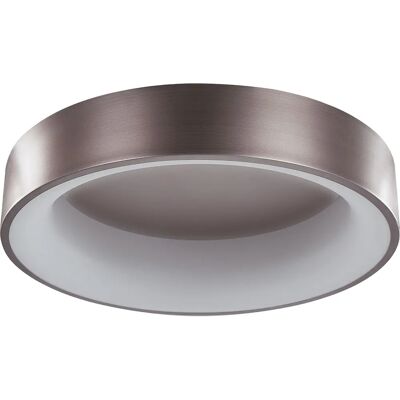 Lámpara de Techo de Metal Color Marrón Claro DAWEI de Beliani Lámpara de Techo de Metal Color Marrón Claro DAWEI de Beliani