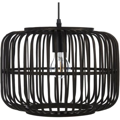 Beliani MACHEKE Bambus Pendelleuchte - 32x24x32 - Pendellampe Beliani MACHEKE Bambus Pendelleuchte - 32x24x32 - Pendellampe