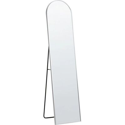 Espejo de pie Beliani Marco de metal plateado 36 x 150 cm - Standing Mirror Espejo de pie Beliani Marco de metal plateado 36 x 150 cm - Standing Mirror