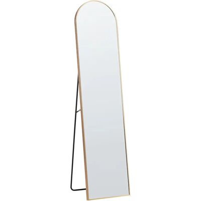 Beliani Stehspiegel Gold Metallrahmen 36 x 150 cm - Standing Mirror Beliani Stehspiegel Gold Metallrahmen 36 x 150 cm - Standing Mirror